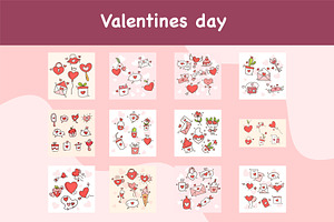 Valentines day event doodle style, an Object Illustration by foxndeer