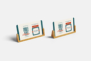 Table Tent Mockup, a Product Mockup by bimockup (Thumbnail 6 of 6)