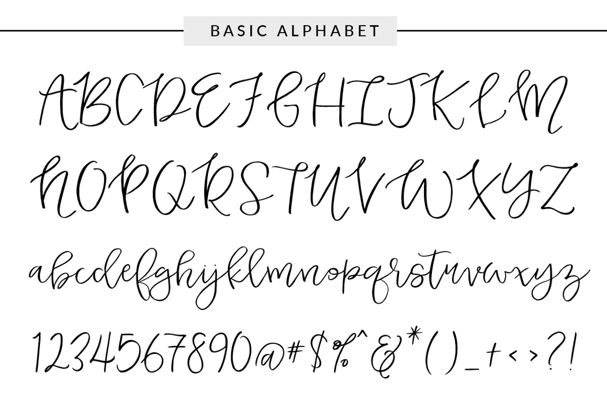 Duckbite Font Family preview 5