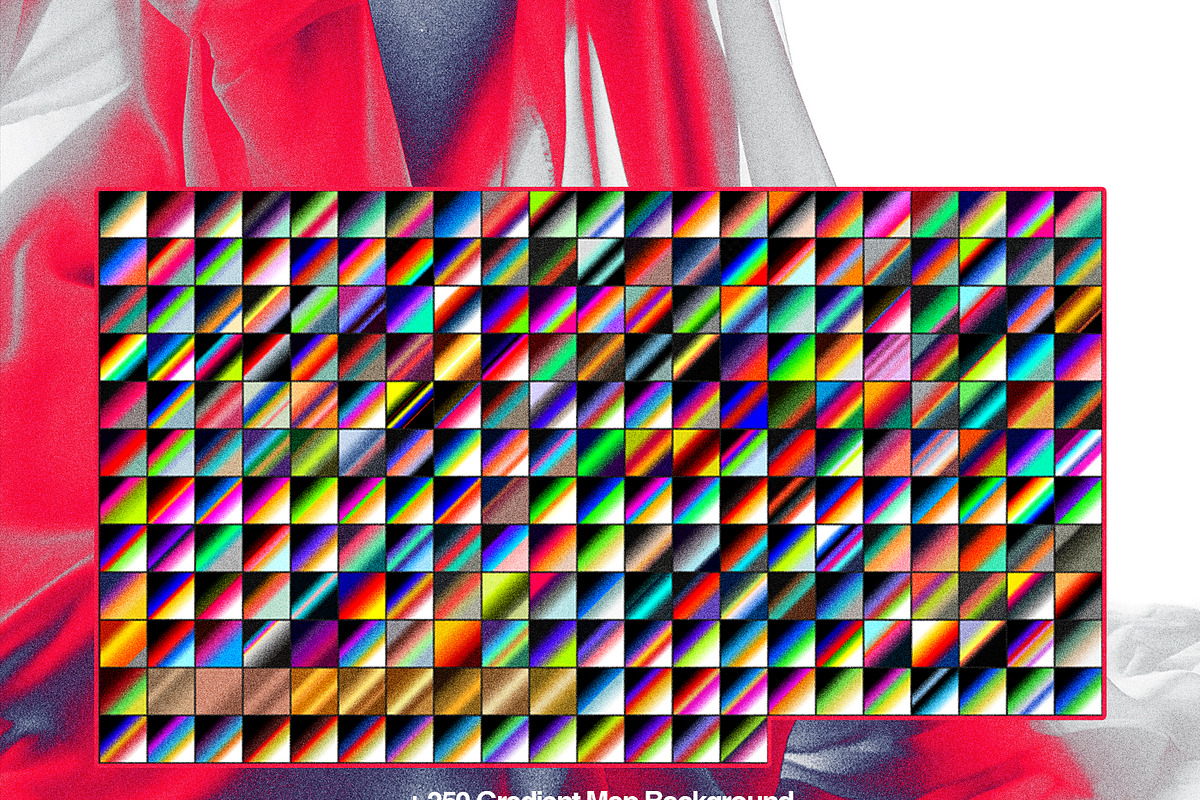 +500 Gradients Map Pack, a Gradient Add-On by Züli ® (Photo 3 of 3)