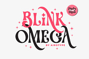 Blink Omega - Swash Serif Font, a Serif Font by Airotype (Thumbnail 1 of 14)