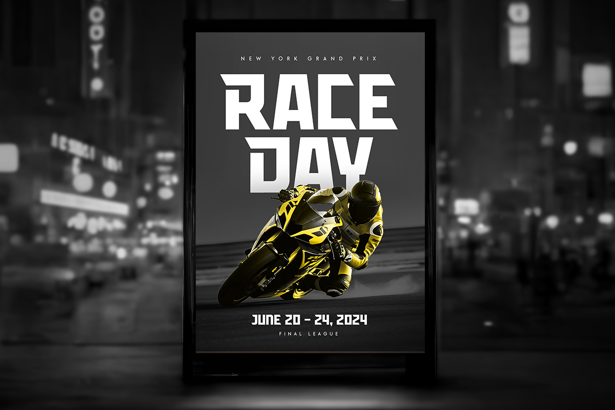 Dragger - Sport Racing Car Font, a Sans Serif Font by Hamz Studio (Photo 8 of 8)