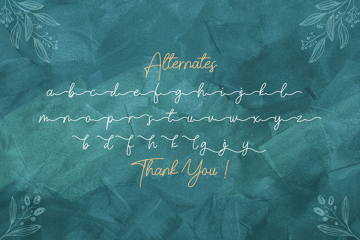 Belinday - Monoline Script Font, a Script Font by StringLabs (Photo 11 of 11)