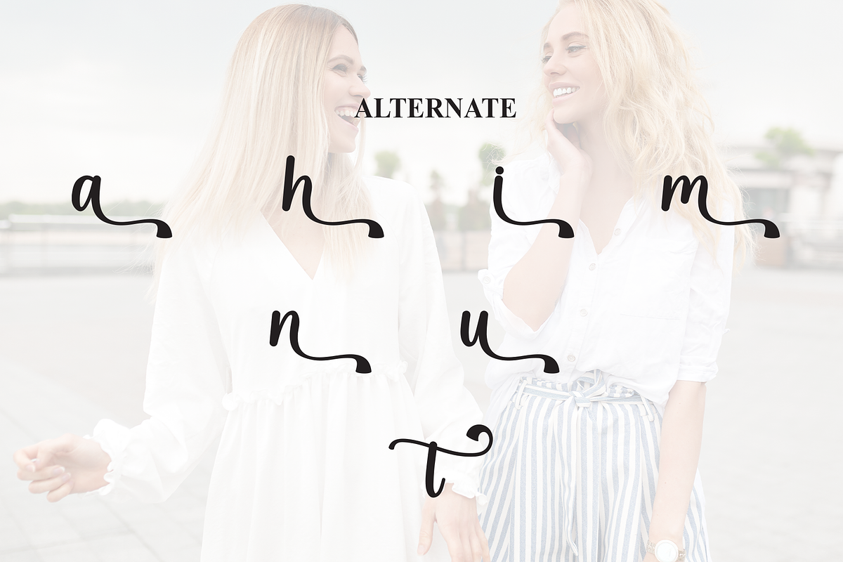 Sister | Script Font, a Handwritten Font by Scratchones (Photo 8 of 9)