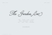 Le Studio Nocturne // Nostalgic Set, a Handwritten Font by PeachCreme (Thumbnail 10 of 17)