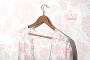 ROYAL Seamless Lined Botanical Print, a Pattern Graphic by Fabrivo (Thumbnail 1 of 10)