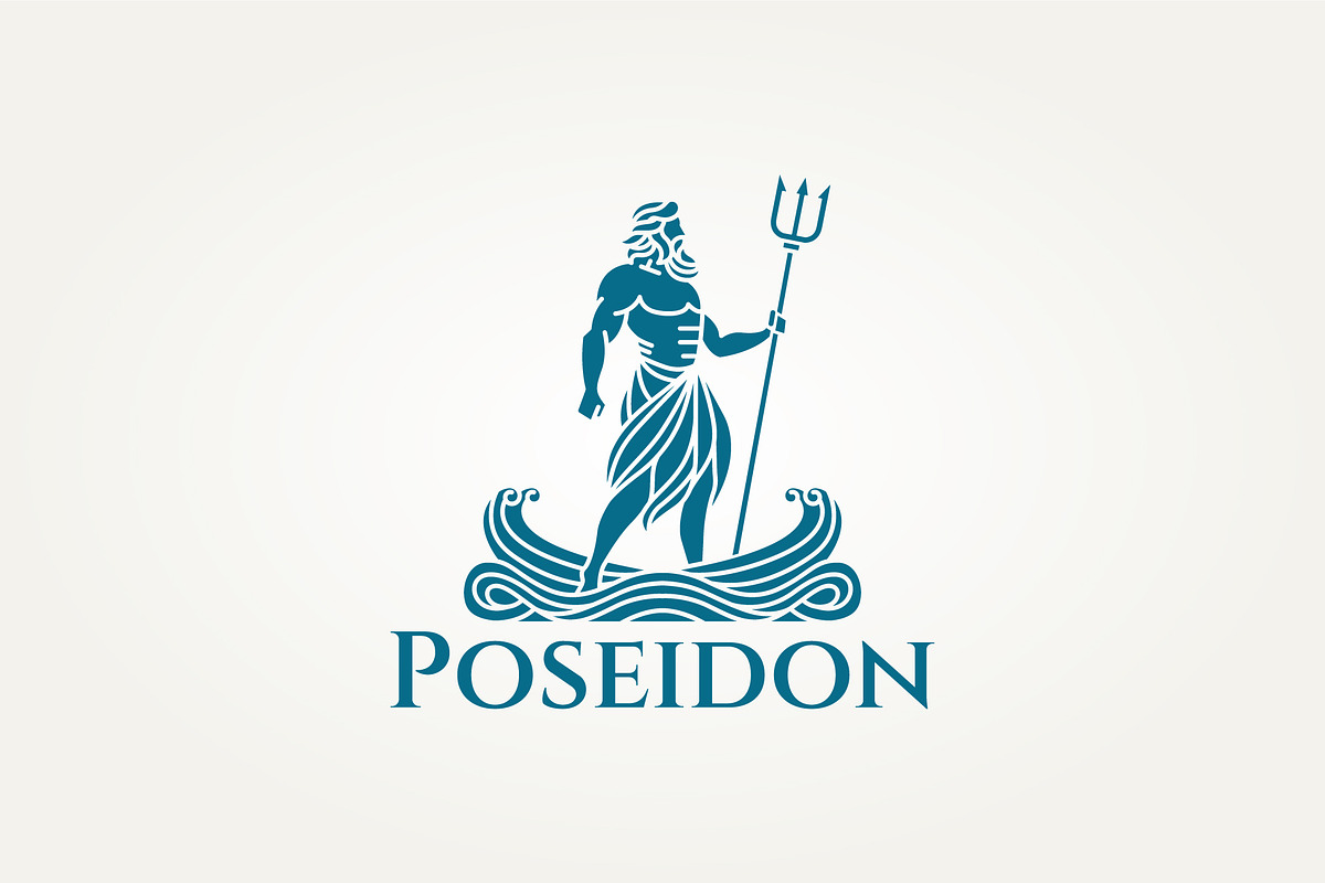 greek god poseidon icon logo, a Branding & Logo Template by Blazybone (Photo 2 of 2)