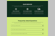 Men Skin Care Products Landing Page, an UI Kit Template by CreativeShaper (Thumbnail 5 of 6)