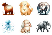 Animals Minimalist Sublimation, an Illustration by DreamArtGraphic (Thumbnail 2 of 4)