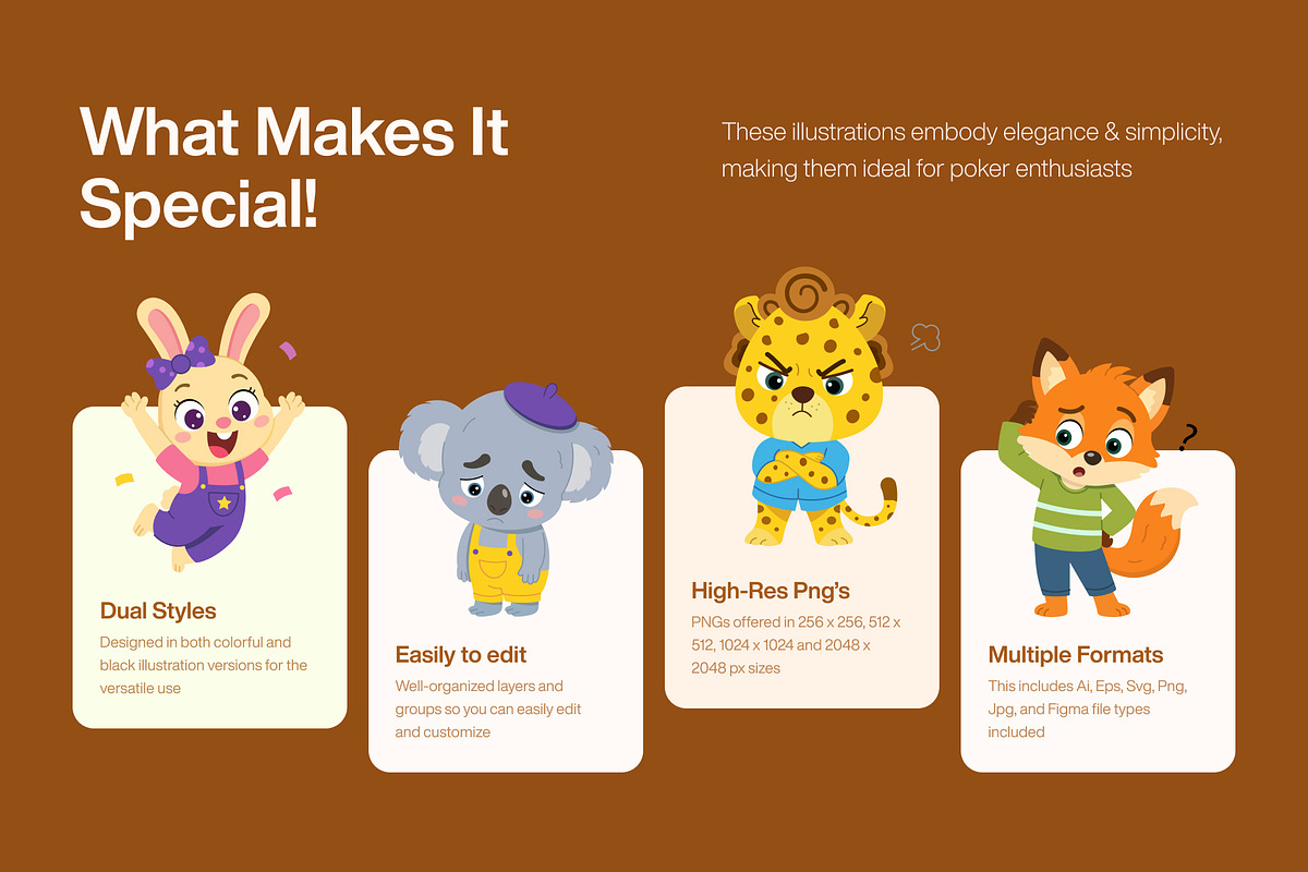 80 Animal Mascots Illustration, an Animal Illustration by Brickclay (Photo 2 of 11)