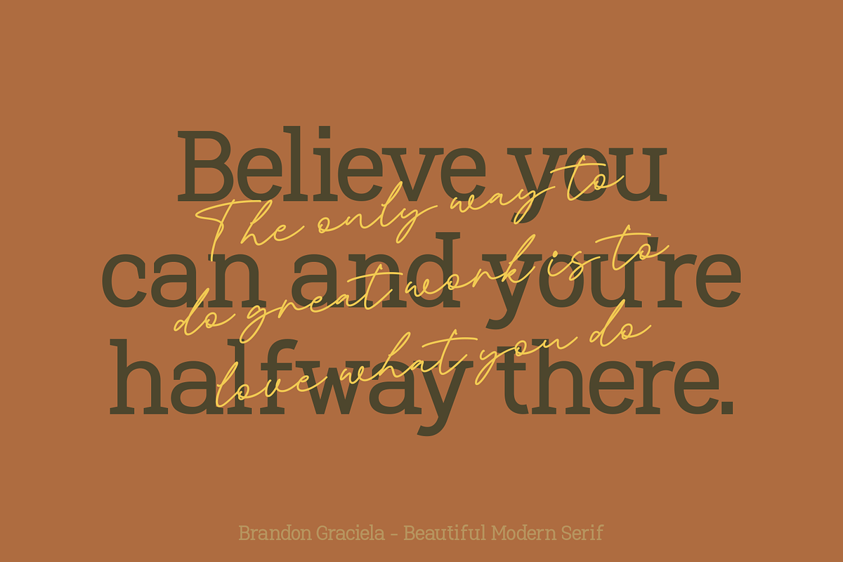 Brandon Graciela, a Serif Font by Creative Keelik (Photo 8 of 17)