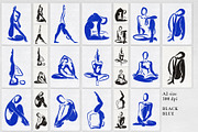 Women Abstract interior posters, a Person Illustration by Garden in frame (Thumbnail 7 of 9)