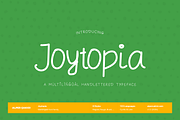 Joytopia Handwritten Typeface, a Script Font by alpercakici (Thumbnail 1 of 10)