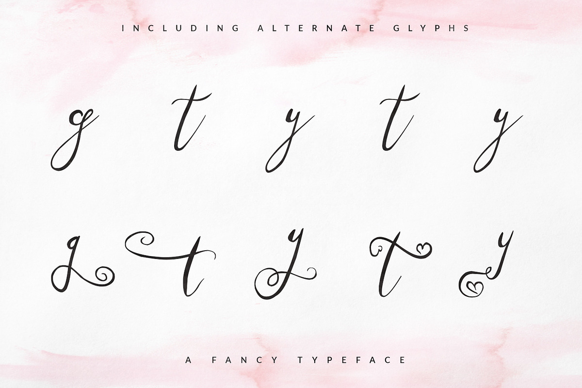 Habgost Script, a Script Font by oldschool designer co (Photo 10 of 11)