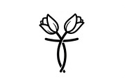 Minimalist Tulip Line, an Object Graphic by Designer_Momina (Thumbnail 2 of 5)