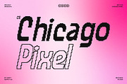 CS Chicago Pixel, a Sans Serif Font by Craft Supply Co. (Thumbnail 1 of 8)