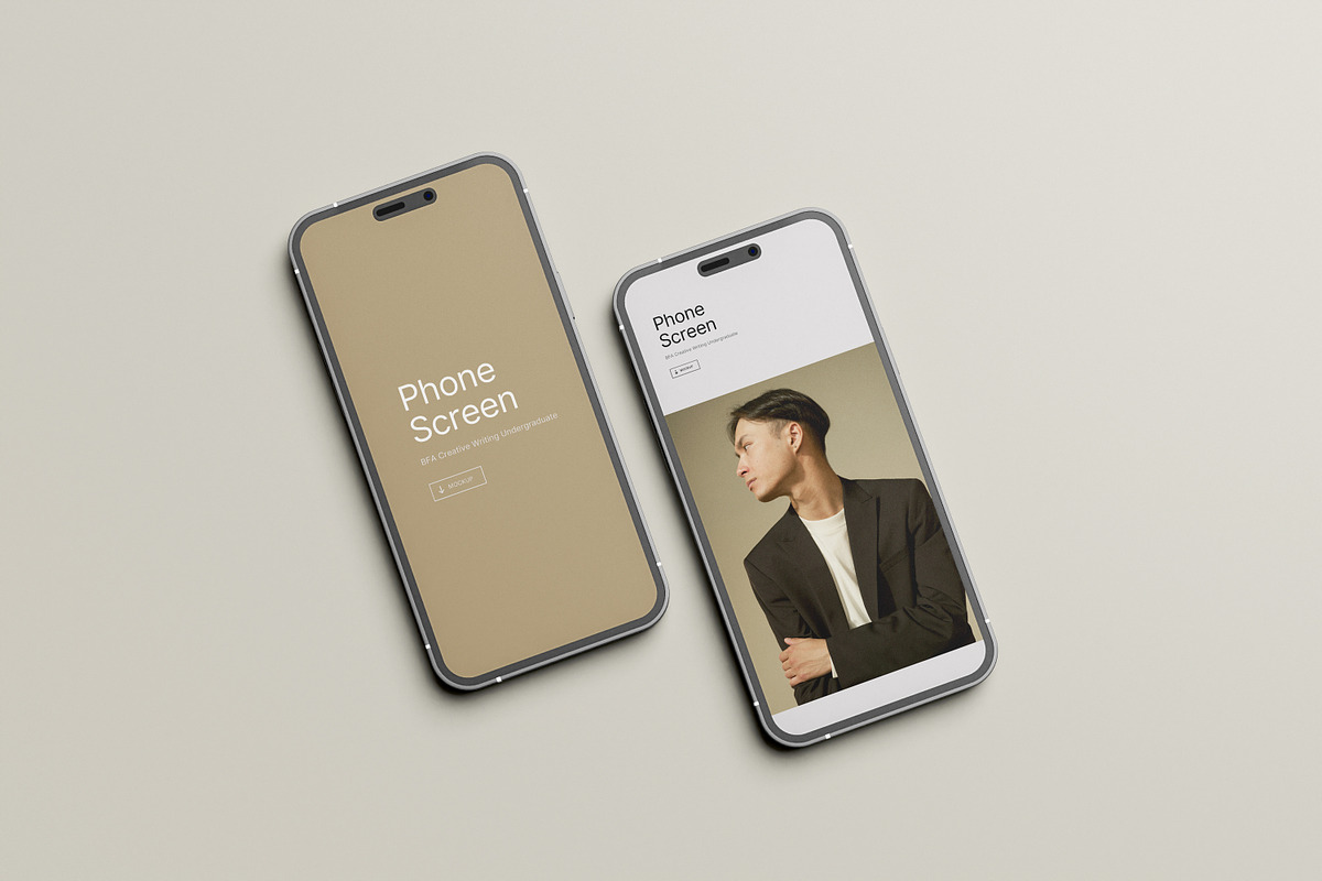 Laptop And Phone Mockup, a Wearable Device Mockup by Graphic_world89 (Photo 8 of 8)