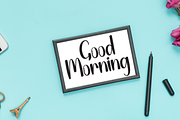 Happyday | Script Font, a Handwritten Font by Scratchones (Thumbnail 5 of 8)