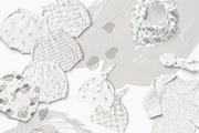 Creamy Grey - 30 Patterns Pack, a Pattern Graphic by Yashroom (Thumbnail 3 of 7)