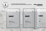 Rawz Portfolio, a Brochure Template by Form Fabrique (Thumbnail 11 of 11)