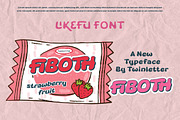 Likefu - Retro Display Font, a Handwritten Font by twinstd (Thumbnail 7 of 10)