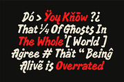 Morvesh, a Blackletter Font by graphicook (Thumbnail 9 of 10)