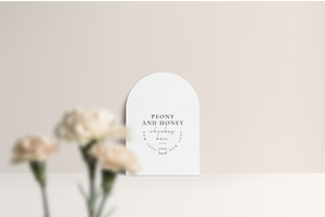 Peony And Honey Modern Logo Kit