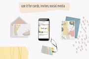 Abstract Fruits Collection, a Texture Illustration by dasha mo (Thumbnail 4 of 8)