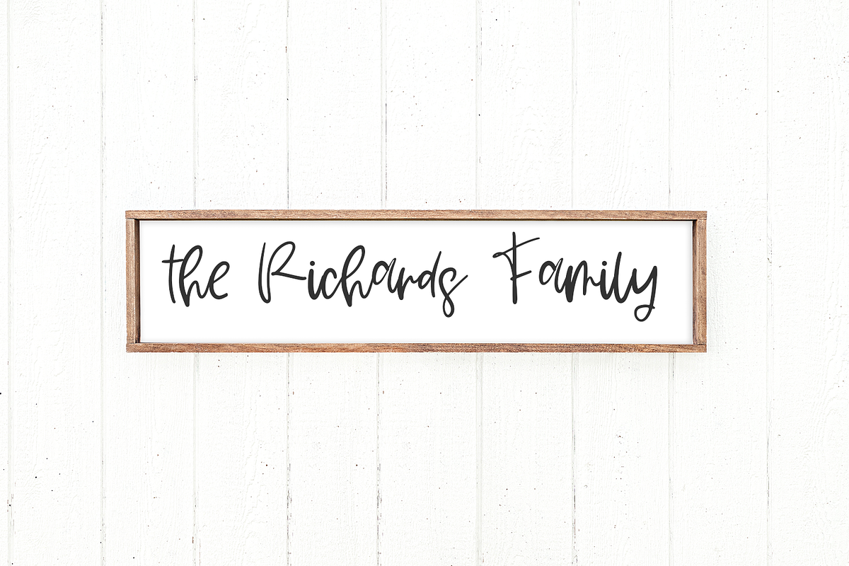 June Blossoms Script, a Handwritten Font by Beck McCormick (Photo 5 of 10)