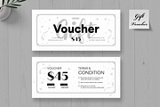 Gift Voucher Card Template, a Card Template by MightyDesign (Thumbnail 2 of 6)