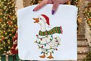 Crochet Christmas Goose PNG, an Illustration by Craft Nest (Thumbnail 2 of 5)