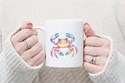 Ocean Clipart Bundle, an Illustration by Watercolor design (Thumbnail 11 of 12)