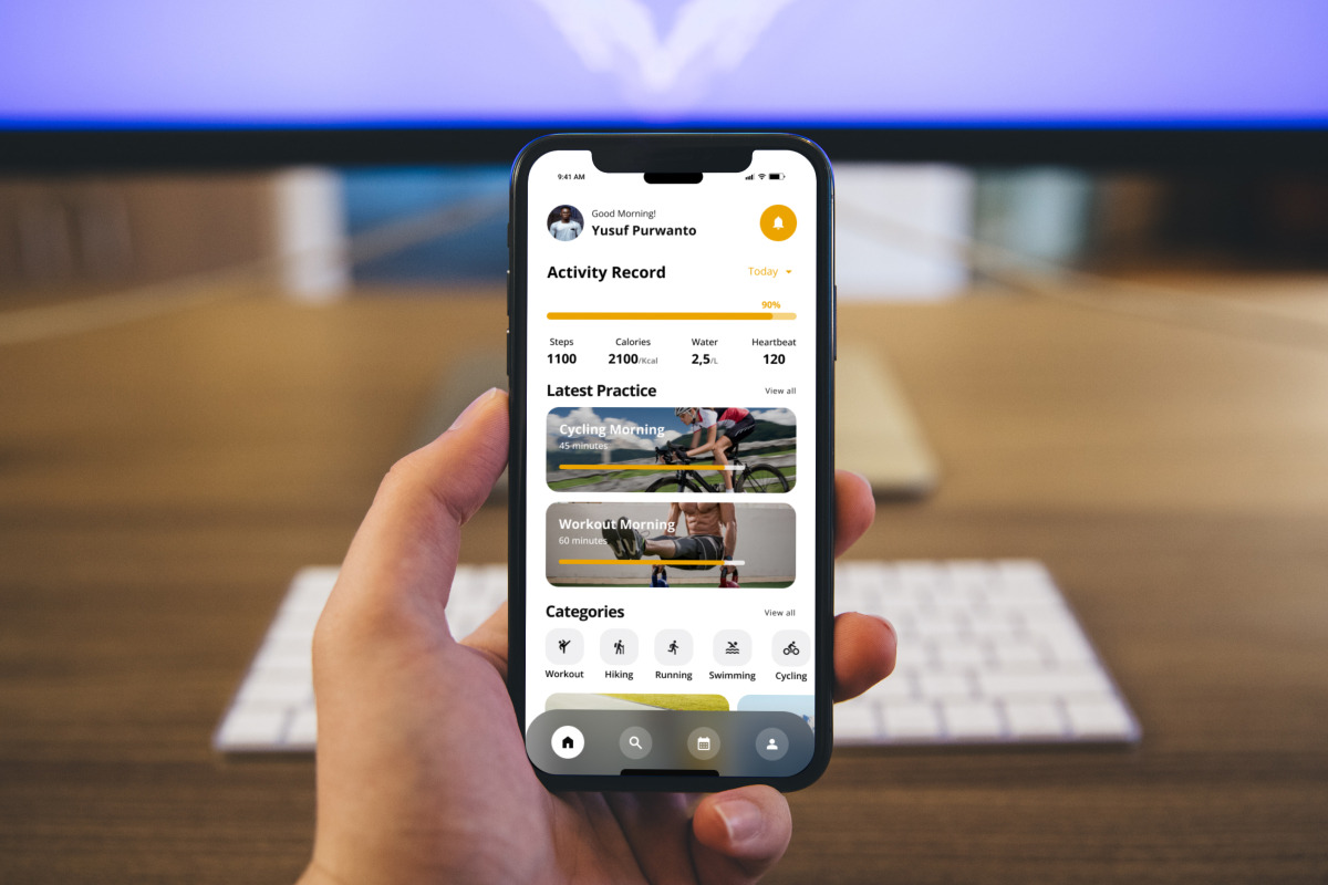 Croll - Fitness Tracker App Design preview 5