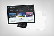 Postcard Mock-ups, a Print Template by Rafael Oliveira (Thumbnail 3 of 5)