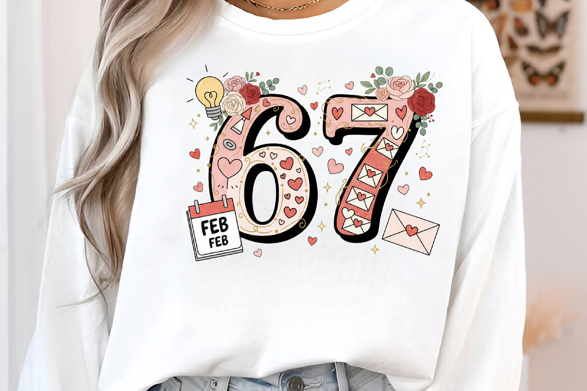 Valentine 67 Png, Funny Valentine 67, an Illustration by Designking (Photo 1 of 6)