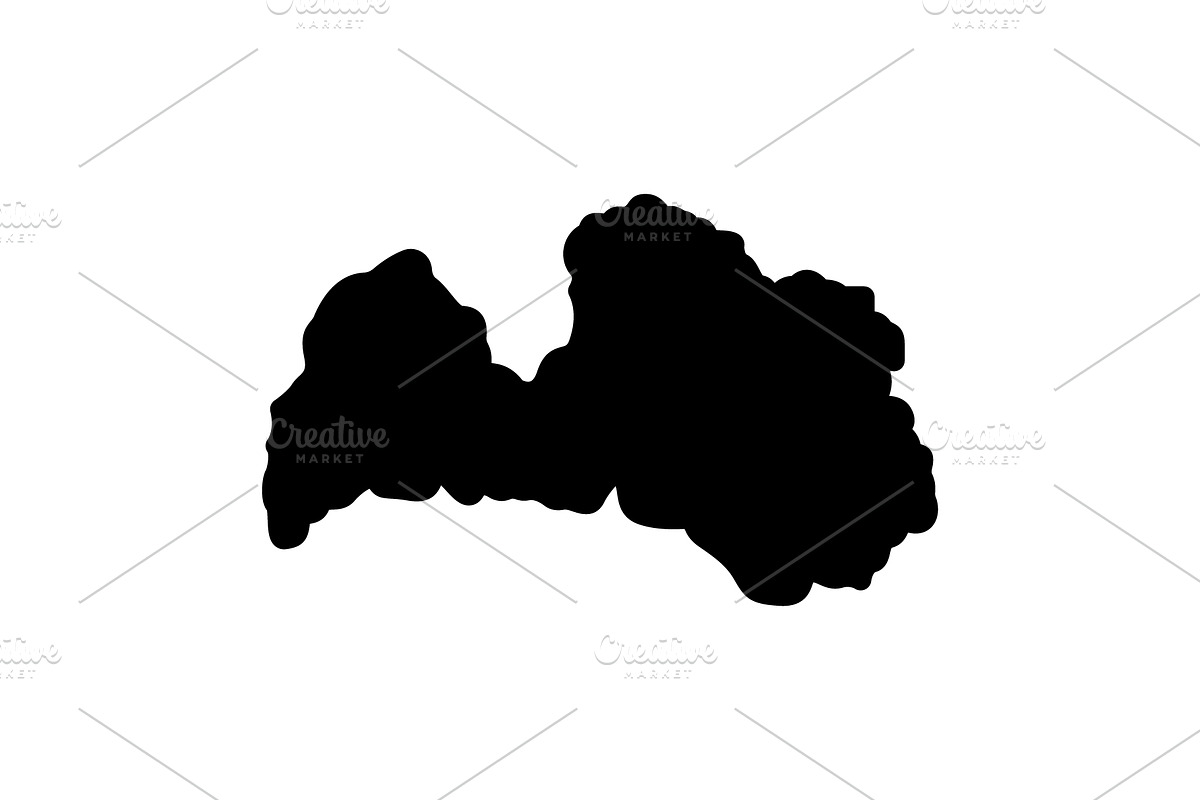 Latvia country solid icon, a Solid Icon by Creative priyanka