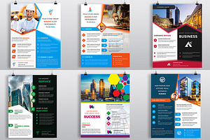 110 Clean Business Flyers 98% Off