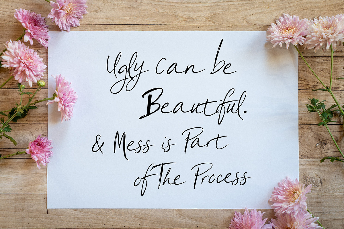 Quick Wrockers - the Ugly Notes, a Handwritten Font by HypeWorksCo (Photo 16 of 19)
