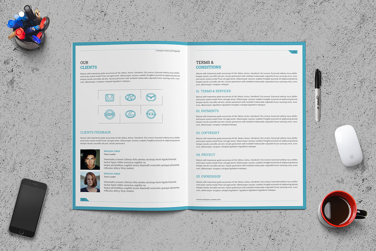 A4 Brochure Template, a Brochure Template by Divergent Studio (Photo 8 of 8)