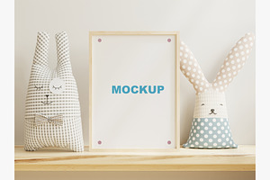 Kids frame mockup 001