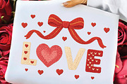 Yarn Crochet Coquette Valentine PNG, an Illustration by Black Bird Studio (Thumbnail 1 of 8)