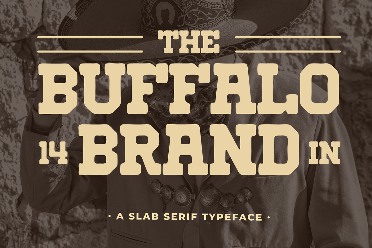Rust Smoke–Vintage Western SlabSerif, a Slab Serif Font by MaikoHatta (Photo 6 of 8)