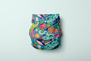Warm Tides & Coral Stories, a Pattern Graphic by PenguinHouse (Thumbnail 7 of 13)