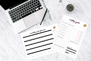 Goal Setting - Printable Planner