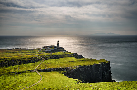 Neist point lighthouse at isle of skye in scotland stock photo containing, an Architecture Photo by Nick Fox