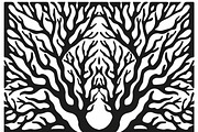 Nature Pattern Silhouette Files, an Illustration by hafijul (Thumbnail 3 of 9)