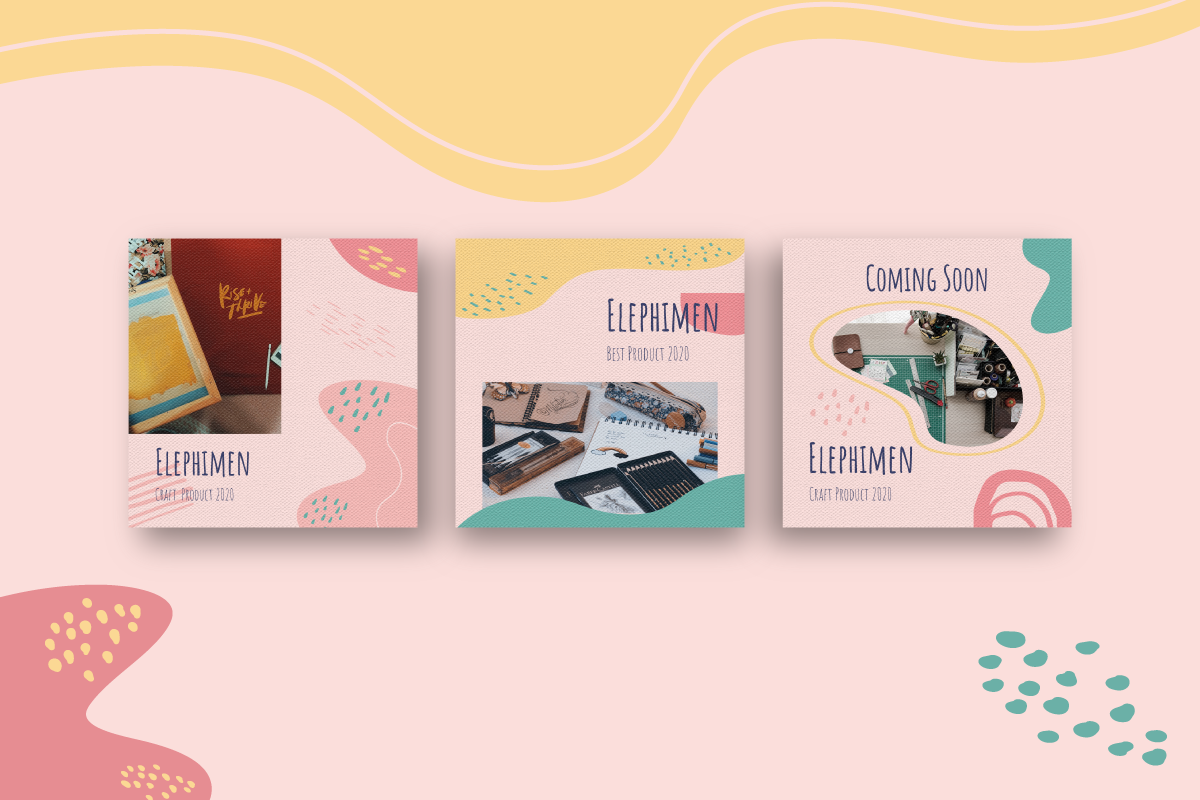 Elephimen Story & Feed Instagram, a Social Media Template by Inkofert (Photo 6 of 11)