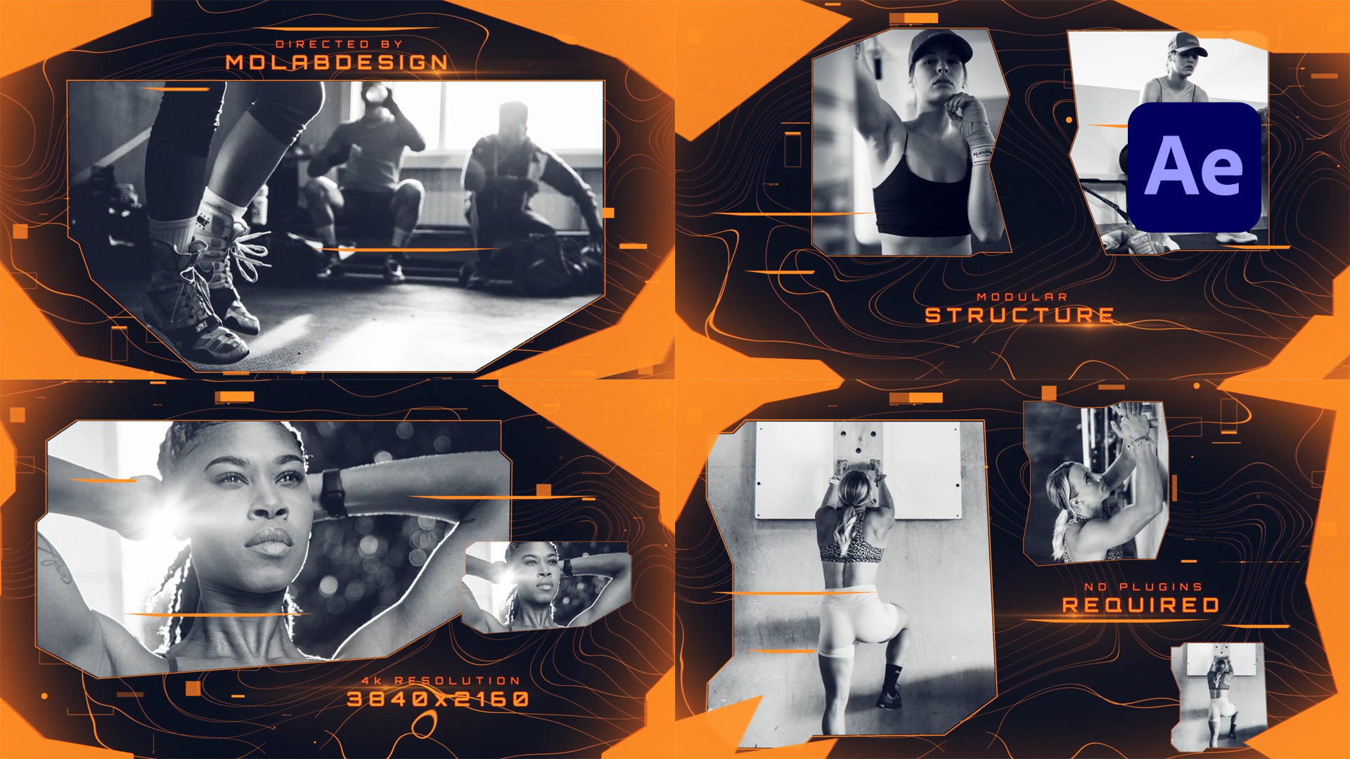 Action Slides | Templates & Themes ~ Creative Market