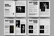 Book Layout Design Template, a Magazine Template by ContestDesign (Thumbnail 2 of 3)