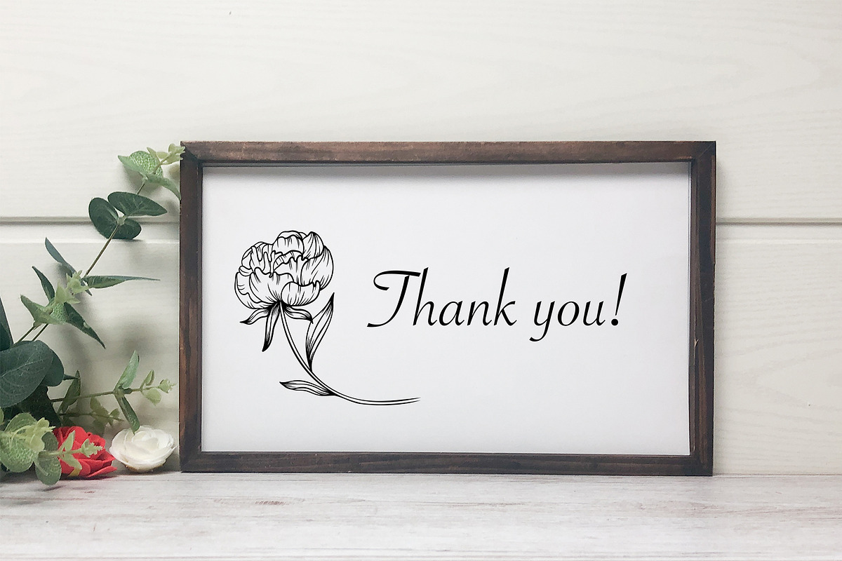 Peonies SVG, an Object Graphic by mArtstore (Photo 6 of 6)